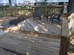 Deck Cleaned and Ready For Stain